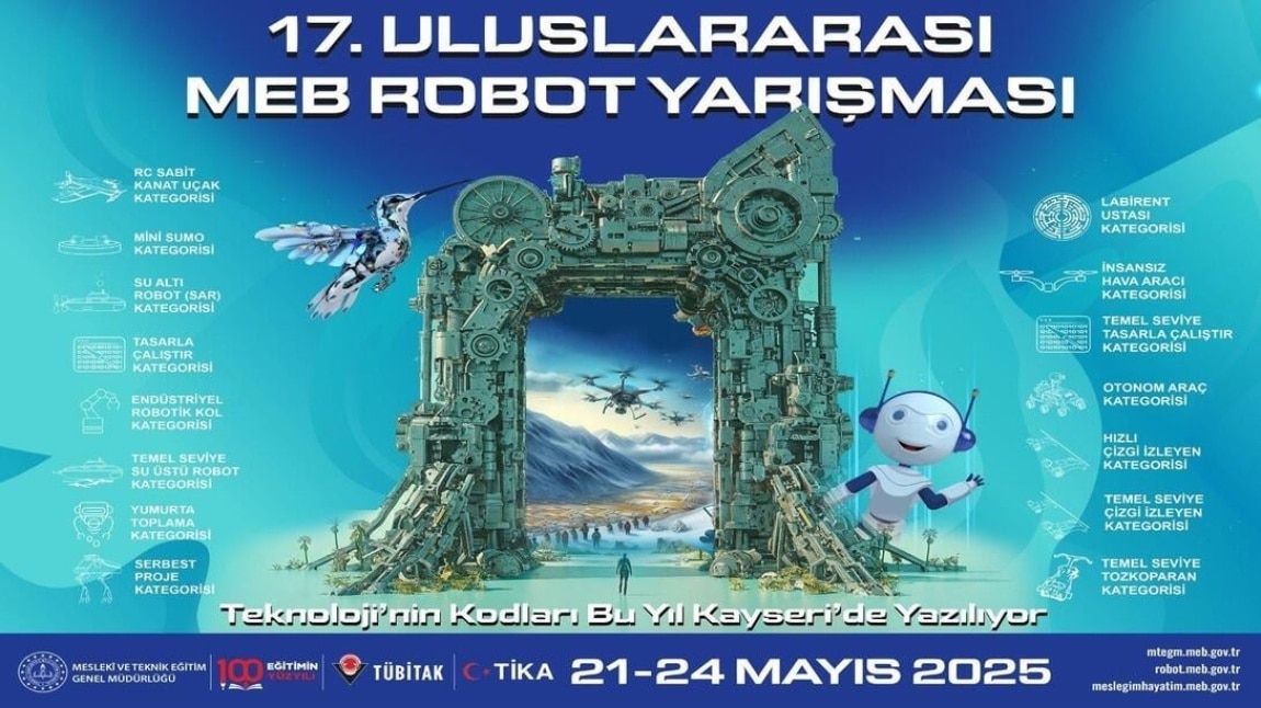 17. ULUSLARARASI MEB ROBOT YARIŞMASI